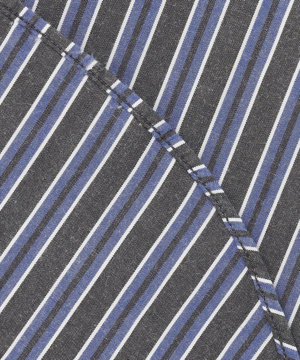 JOSEPH ABBOUD 【シルク×綿ブレンド】シルクコットンストライプ シャツ 