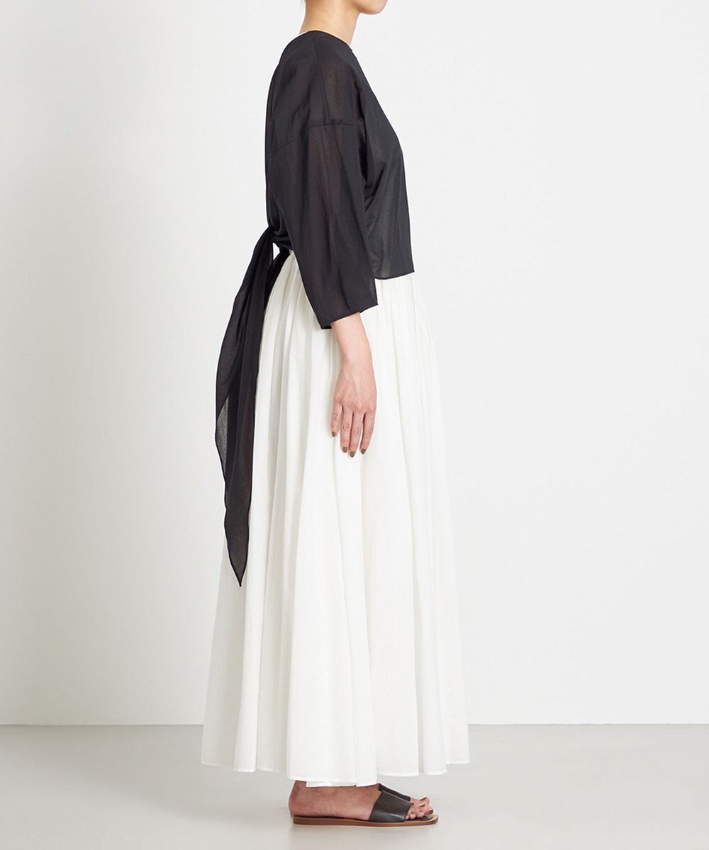 NAVE 【Nave 　洗える】マルチウェイシアーブラウス 