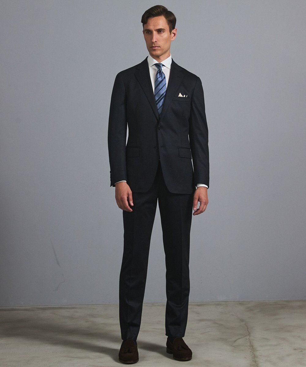 GOTAIRIKU NEW【日本製】新定番 シルク100％ チーフ_カラートリム 