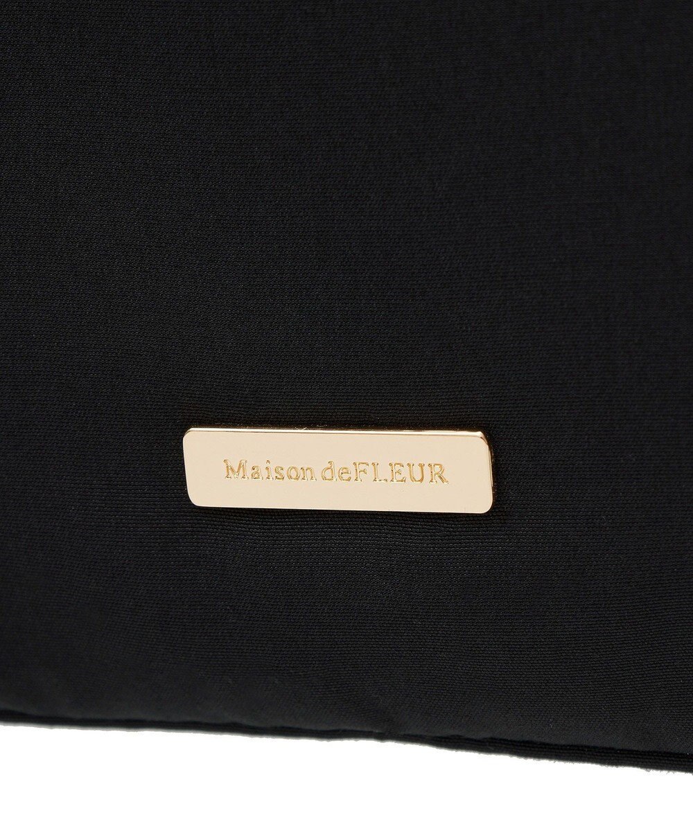 Maison de FLEUR EC限定撥水加工3ルームトートバッグ 