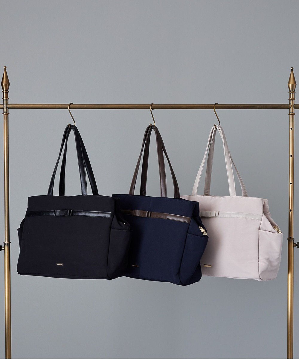 Maison de FLEUR EC限定撥水加工3ルームトートバッグ 