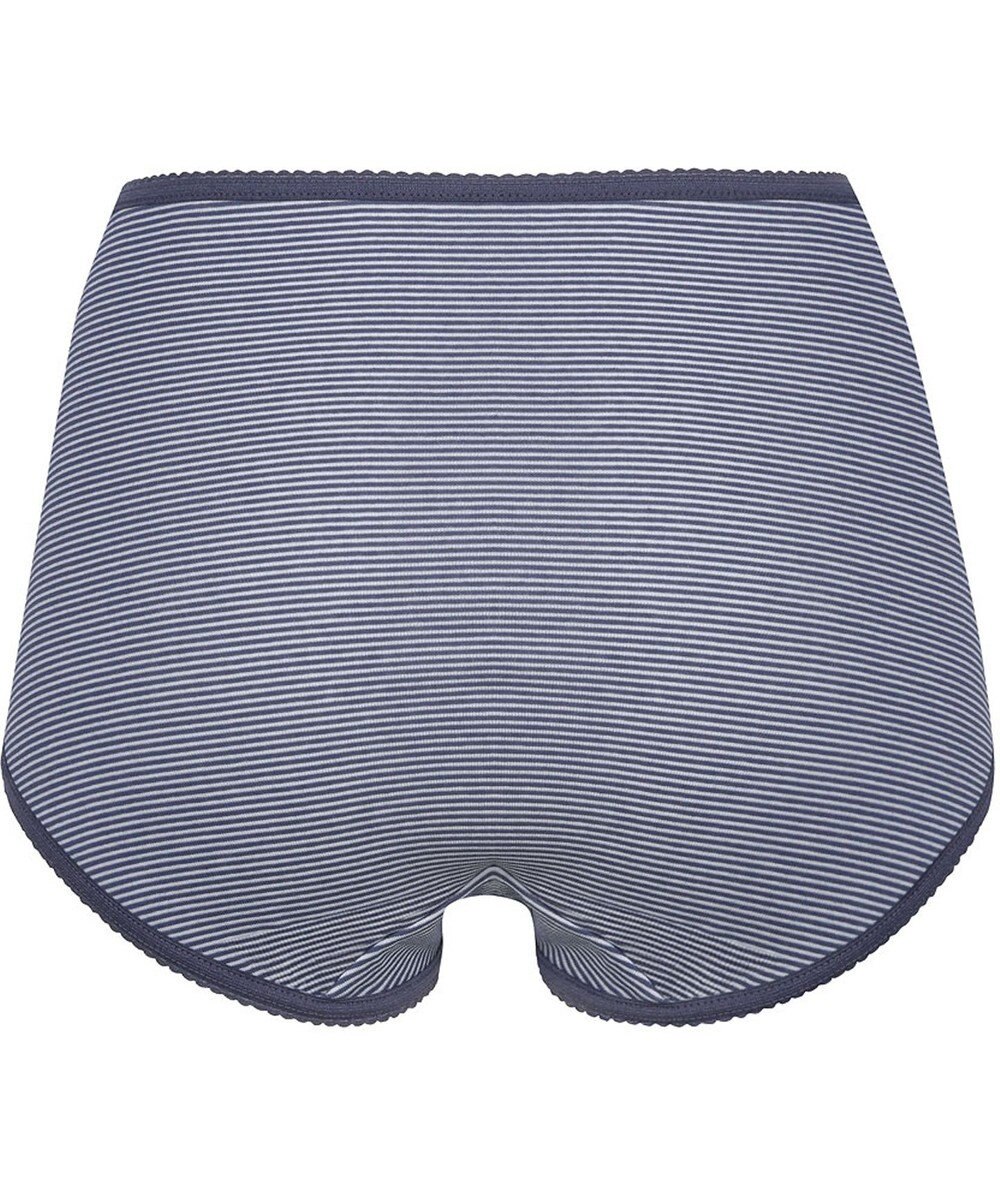 Wing ショーツ　【デイリーフィット】　ボーダー柄　はきこみ丈ふかめ　ウイング／ワコール　EC3620 