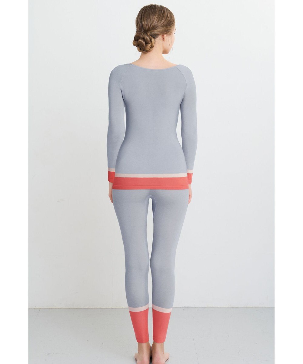 WACOAL あったかインナー よく伸びる生地 袖丈調節可能(7分袖~9分袖) 保温性(身生地) 9分袖 長袖 【360°ラクストレッチ】 レディース CLD371 /ワコール 