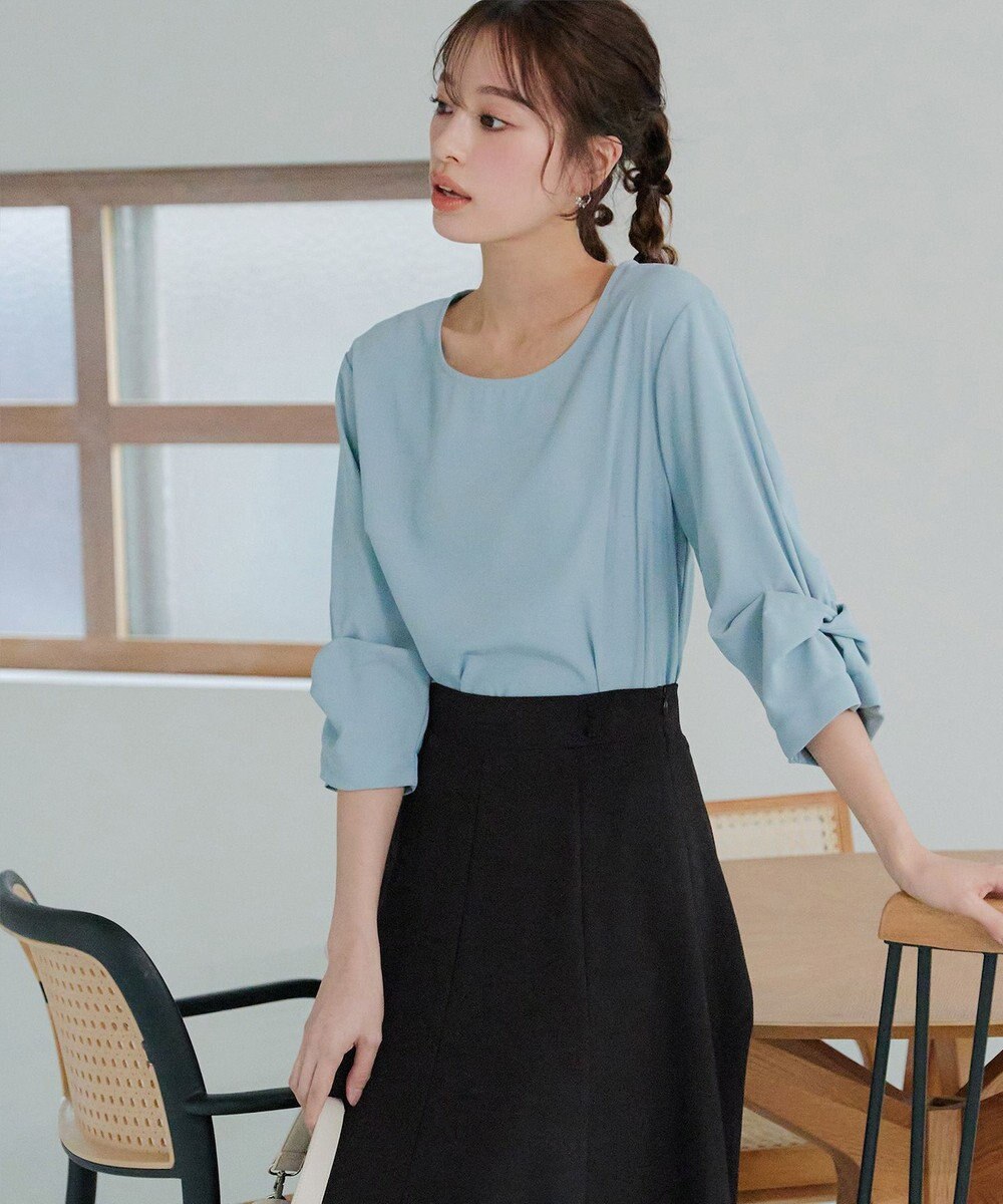 Tiaclasse ポンチフレアスカート 