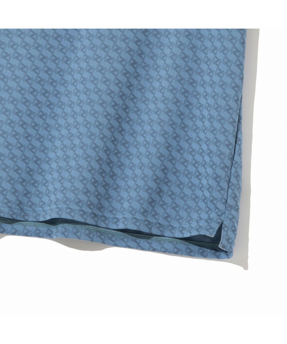 ZERO HALLIBURTON 【吸水速乾・UVケア】 ZHモノグラムジャガードポロシャツ ZHG-M5S6 82951 