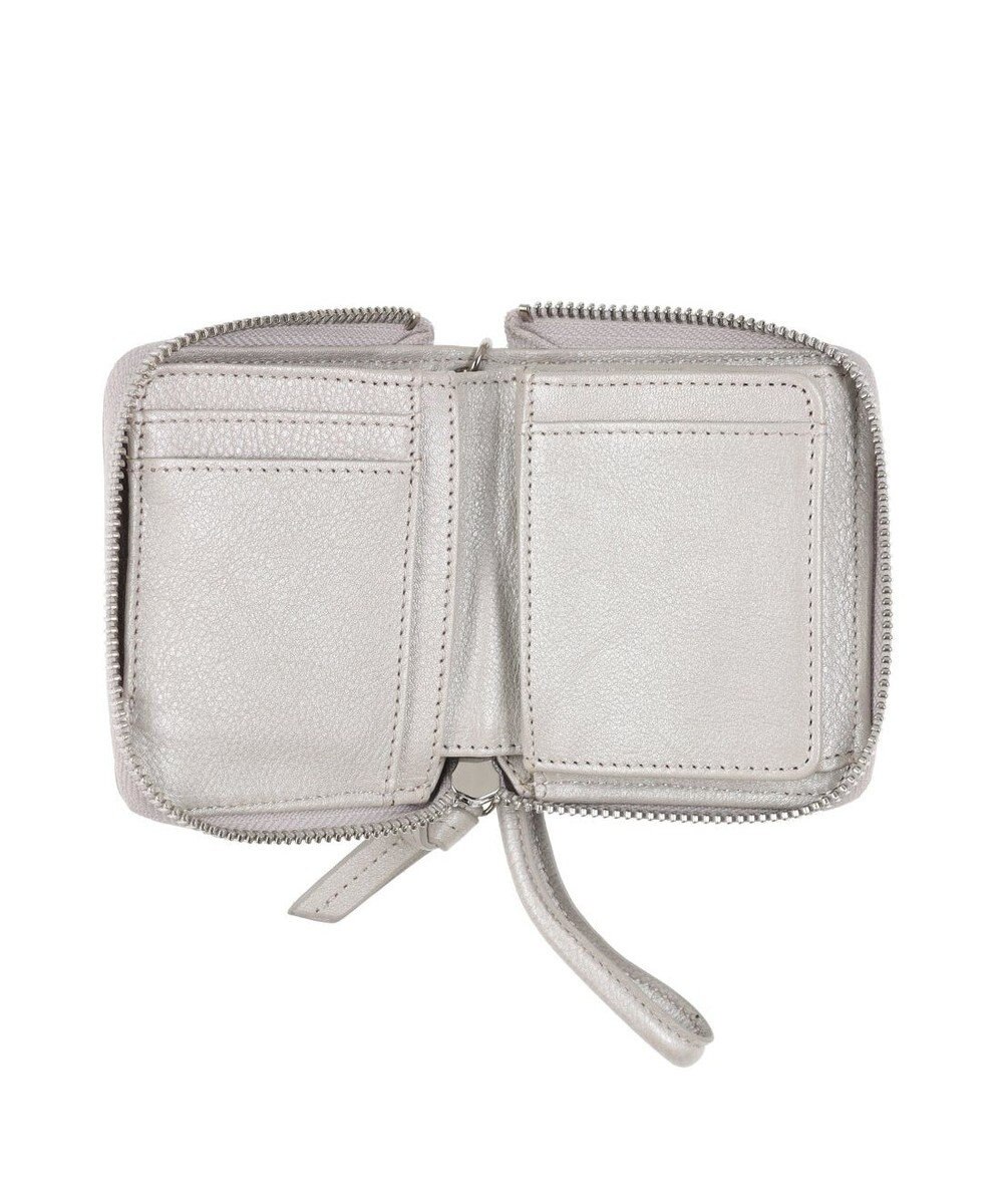 UNBILLION ペルケ perche / ドット型押しパームフィットストラップウォレット 