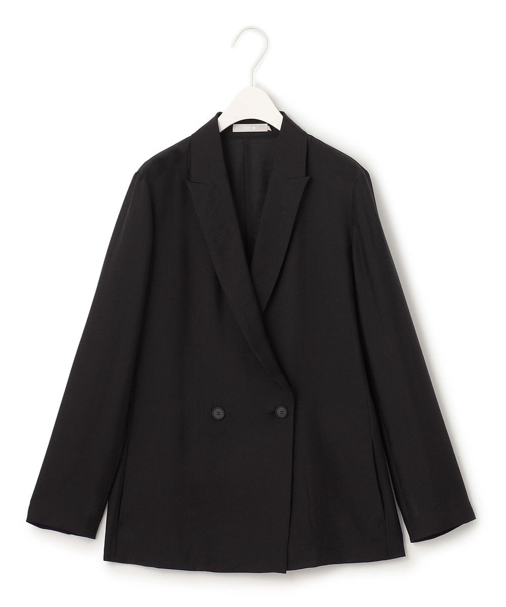 ICB 【洗える】リヨセルナイロンワッシャー ジャケット 