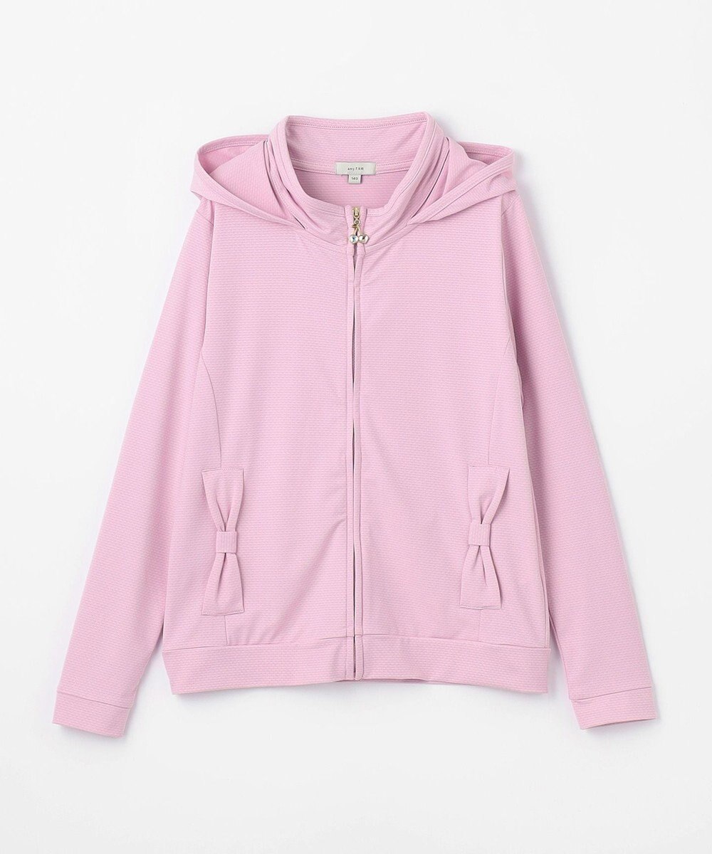 ANY KIDS UVカット リボンパーカー 