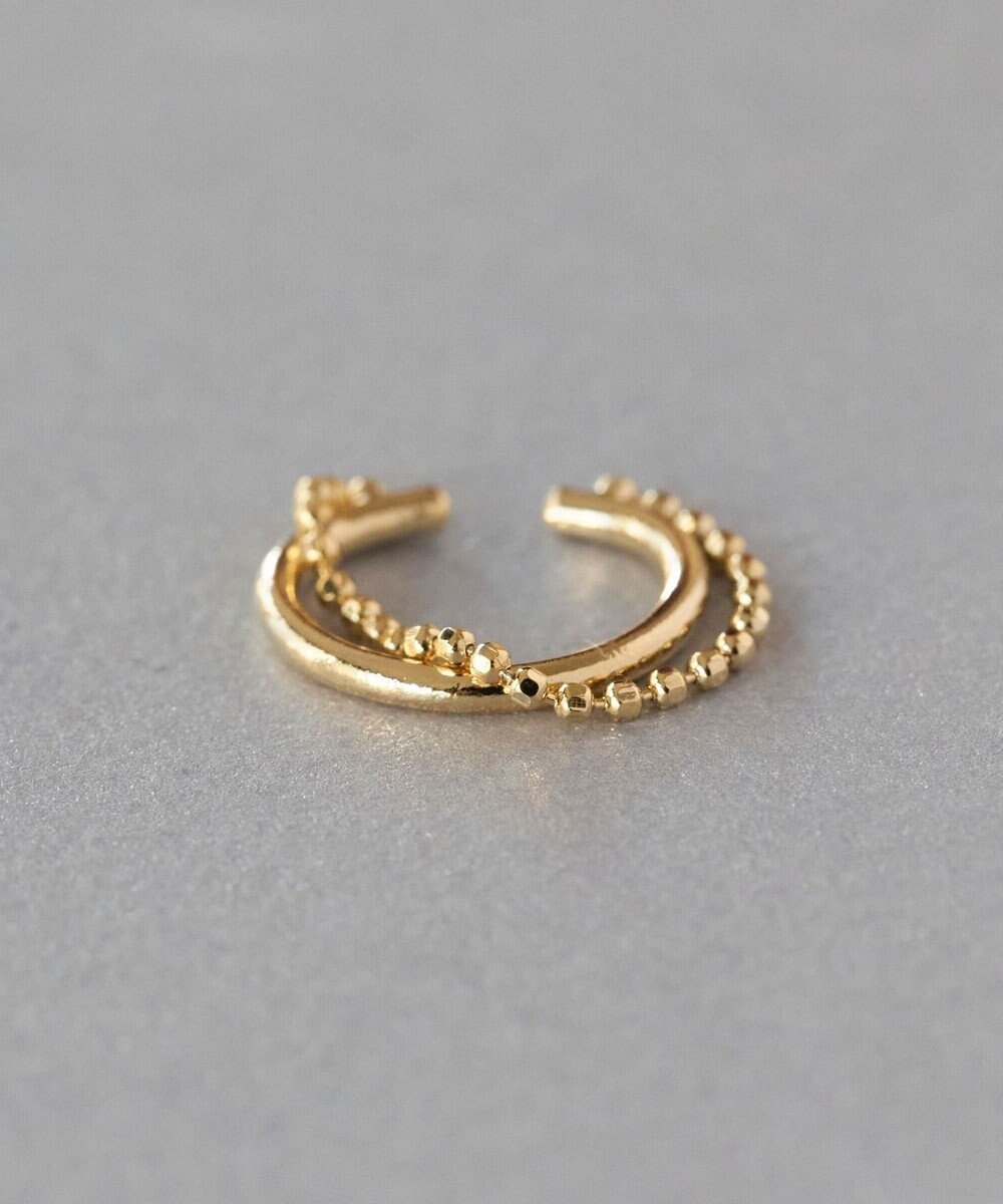 Phoebe 〈シリーズ累計販売10000点突破！〉シトラスイヤーカフ　ゴールド 