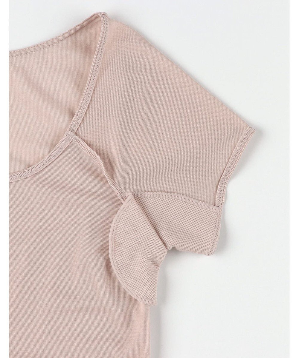 Wing インナー 汗をかいてもベタつきにくい 汗取り設計 【瞬汗ドライ】 2分袖 半袖 春 夏 EL1240 ウイング／ワコール 