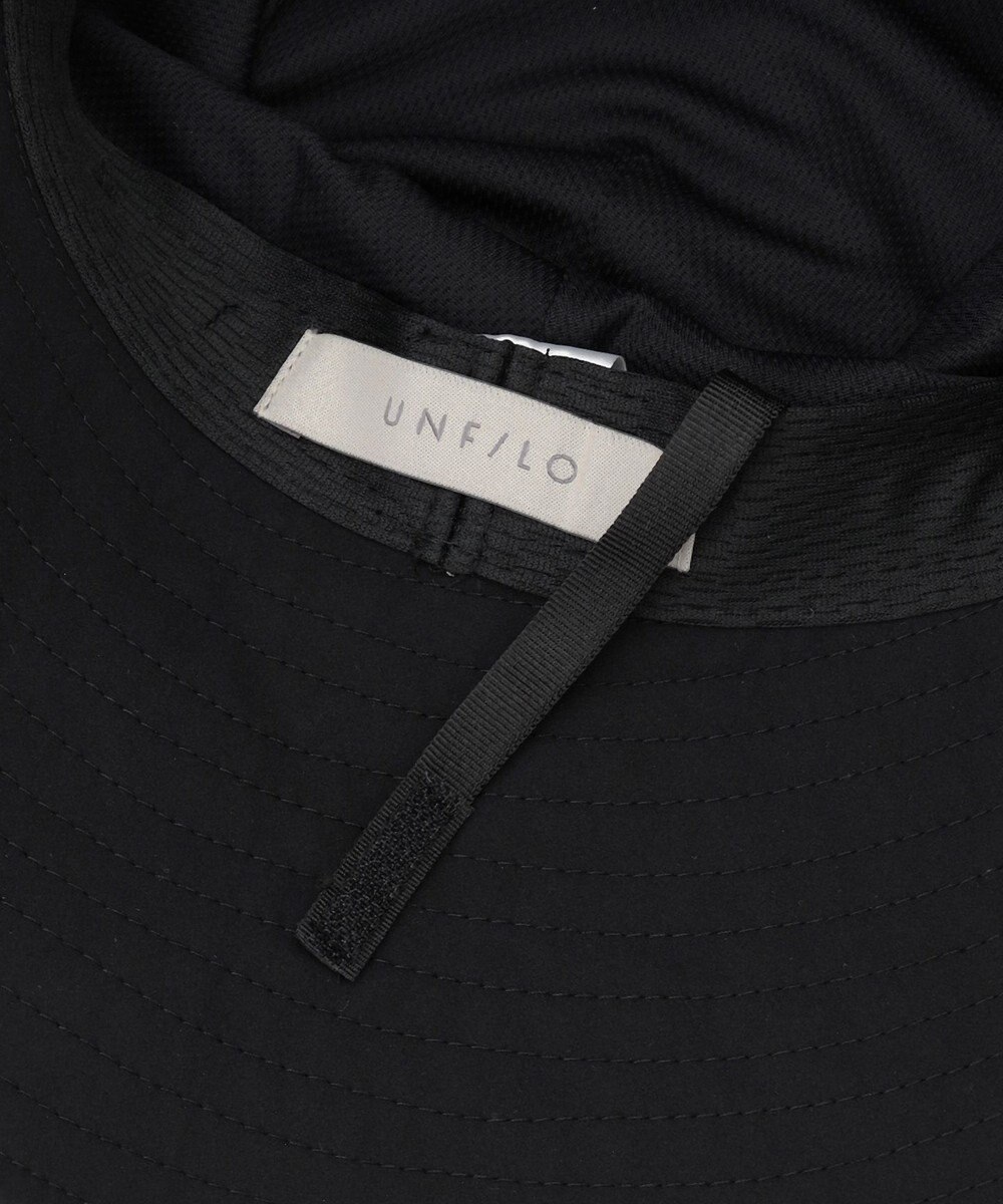 UNFILO FINE MOVE アシンメトリーバケットハット 