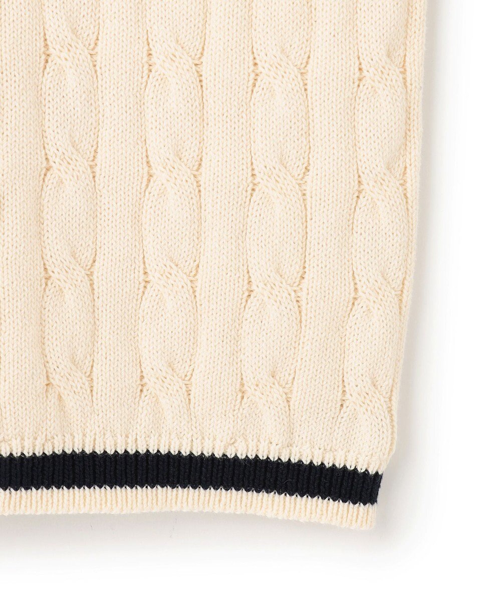 J.PRESS YORK STREET 【UNISEX】テープヤーンチルデン ニットベスト 