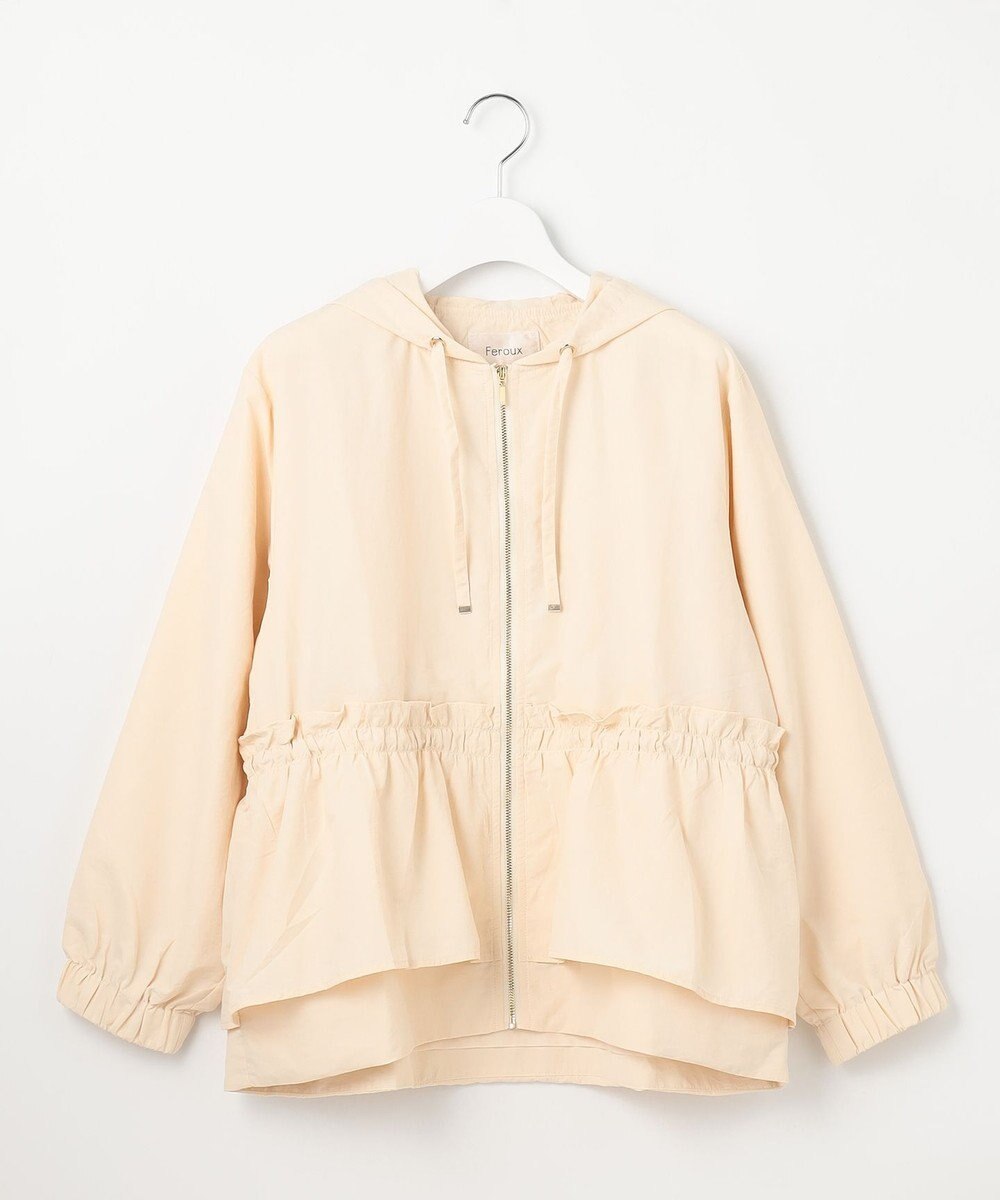 Feroux 【大好評につき新色追加！】ペプラムティアード マウンテン パーカー 