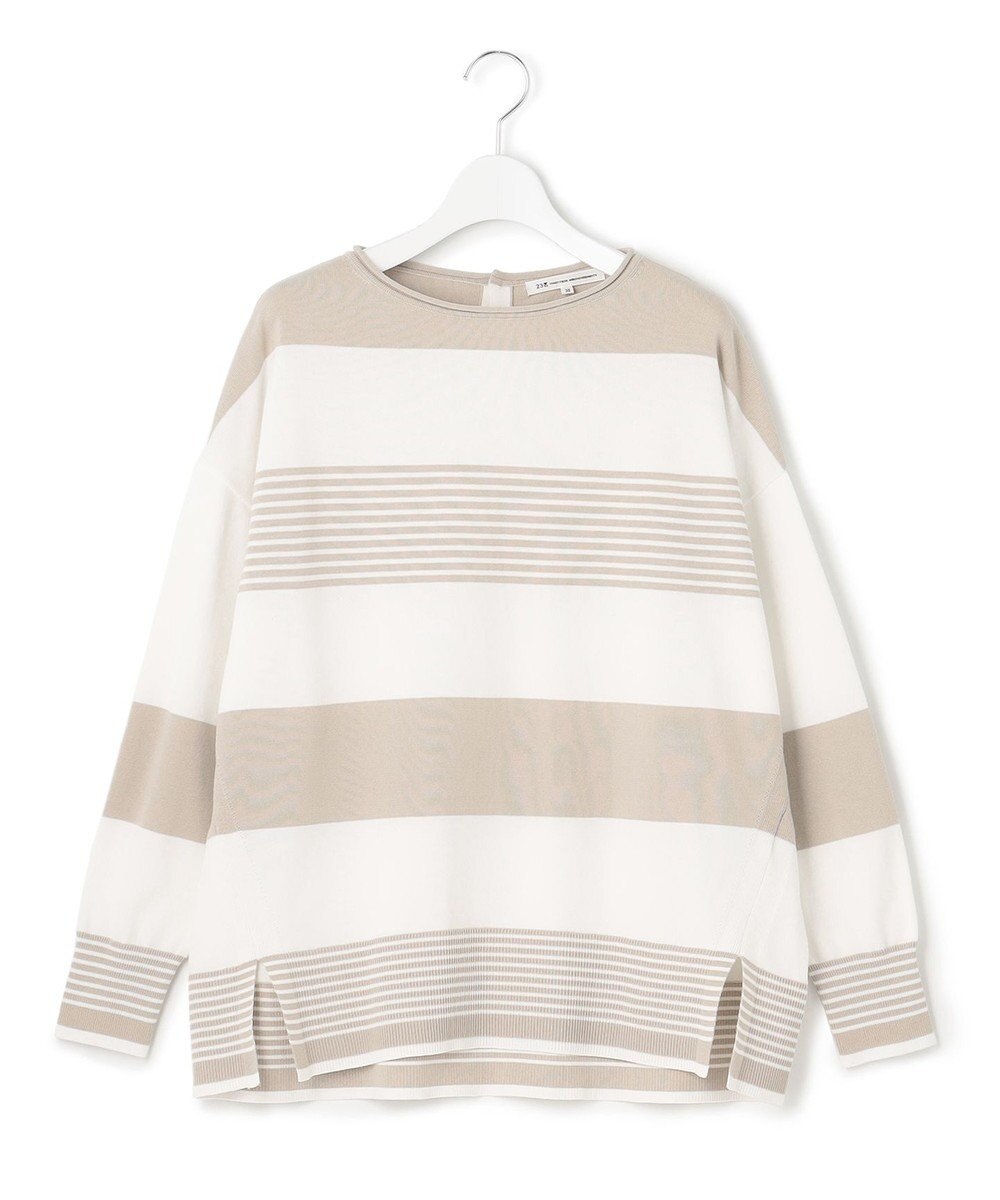 23区 S ストレッチコットンポリエステル ニット 