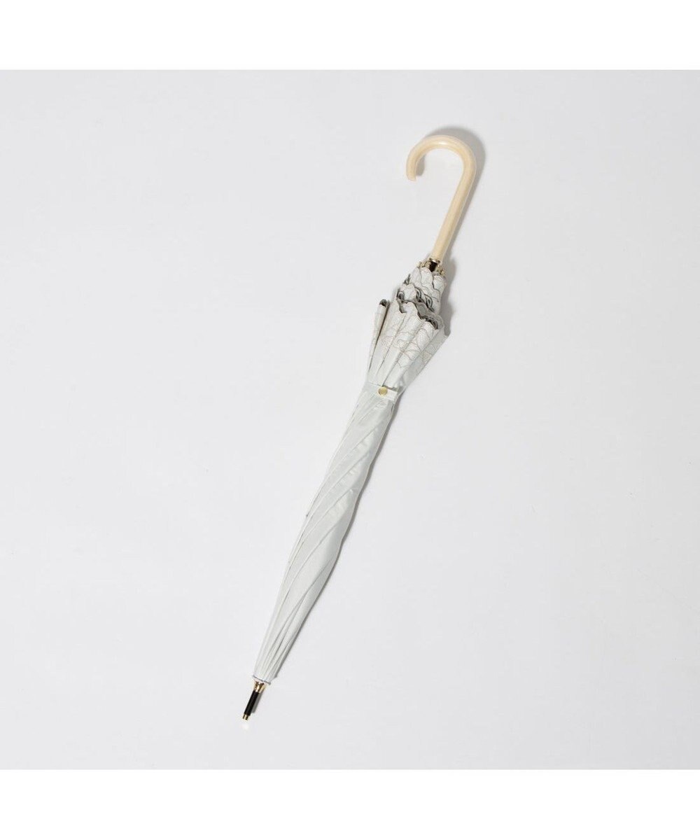 UNBILLION cache nez / フラワーラメ刺繍ショートパラソル 