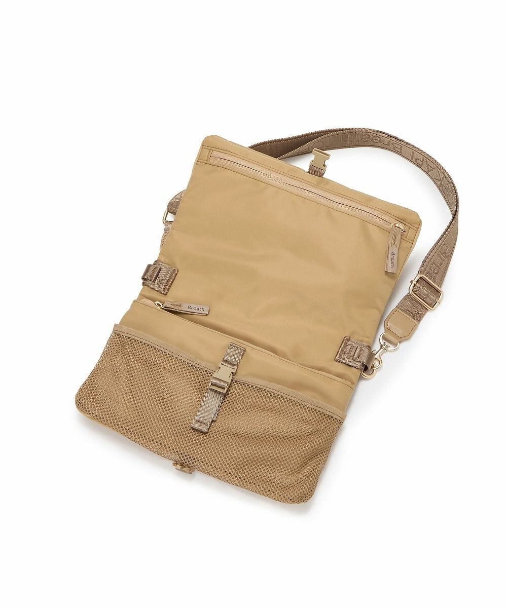 TOPKAPI 【Breath TOPKAPI】ナイロン ロゴテープ 2way ショルダー バッグ 