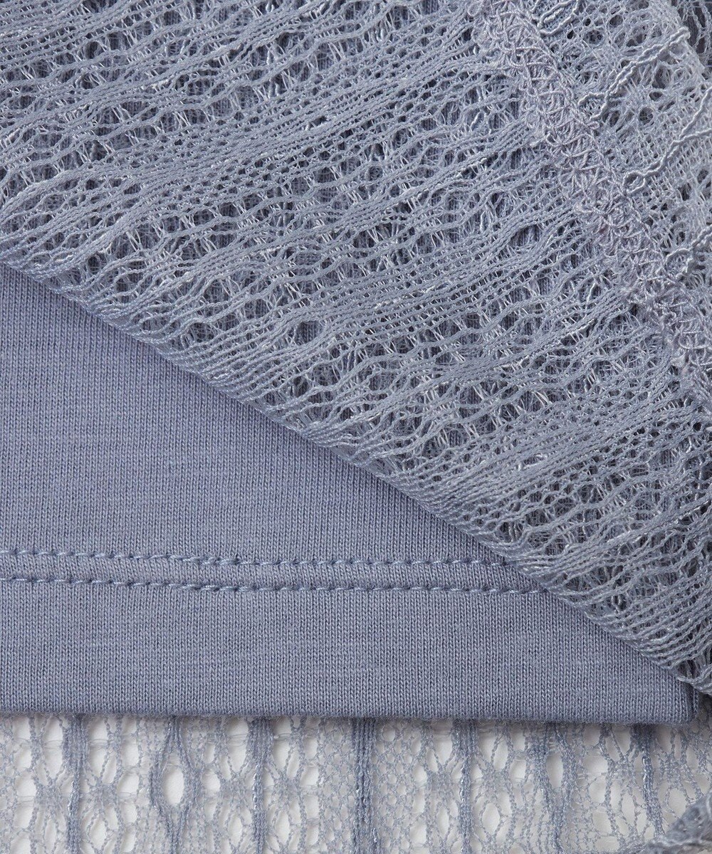 earth music&ecology レースドッキングプルオーバー 