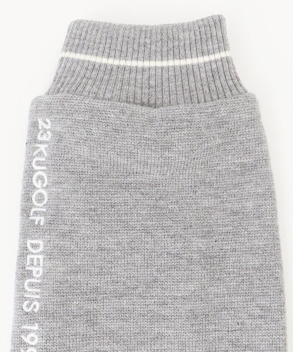 23区GOLF 防風機能付きの裏地で足元あたたか【WOMEN】ニット レッグウォーマー 