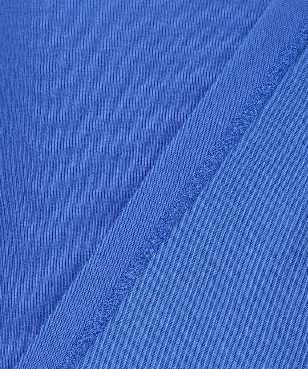 #Newans 【撥水・吸水速乾】コンビネーションフリルスリーブカットソー 