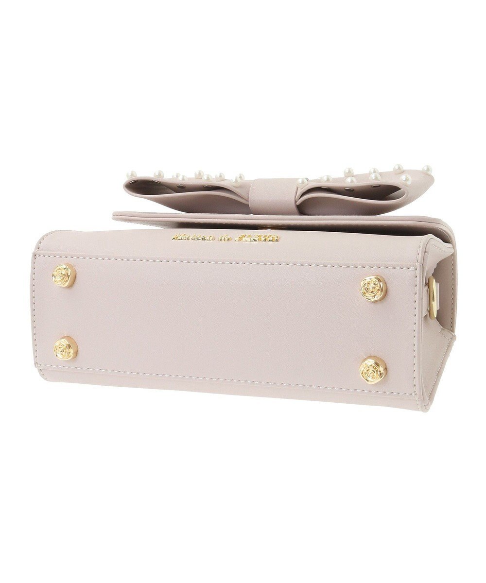 Maison de FLEUR パールリボンバッグ 