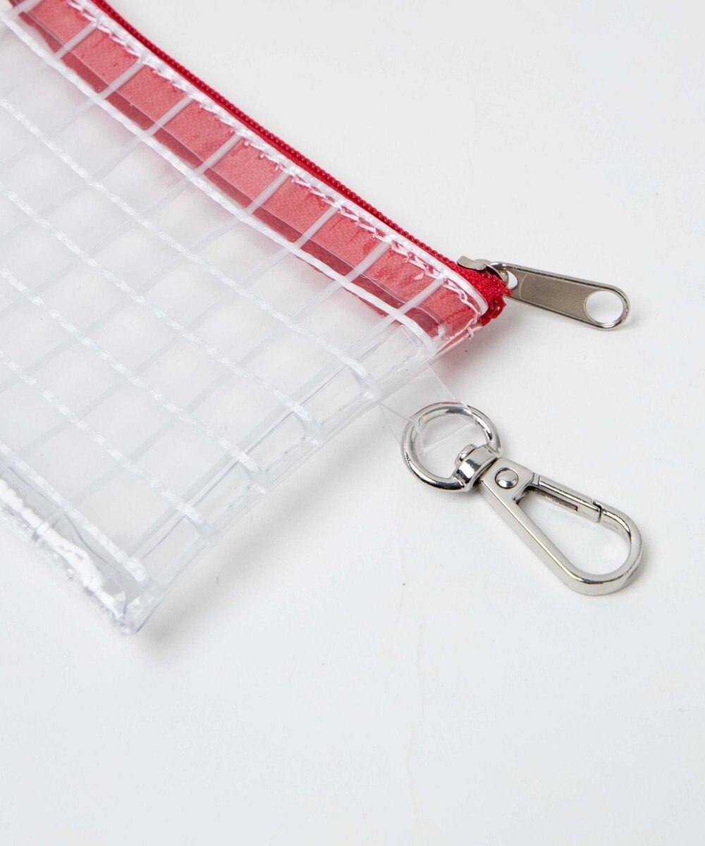 WEGO カラーテープクリアポーチ 