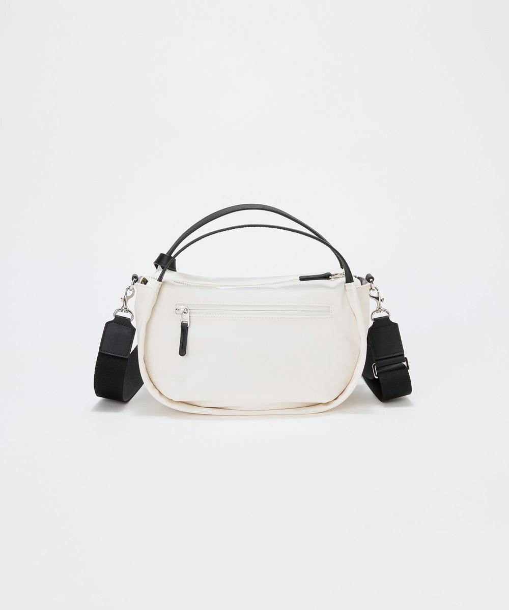 TOPKAPI 【Breath TOPKAPI】【撥水】ツヤ ナイロン ショルダー付き ラウンド トートバッグ 