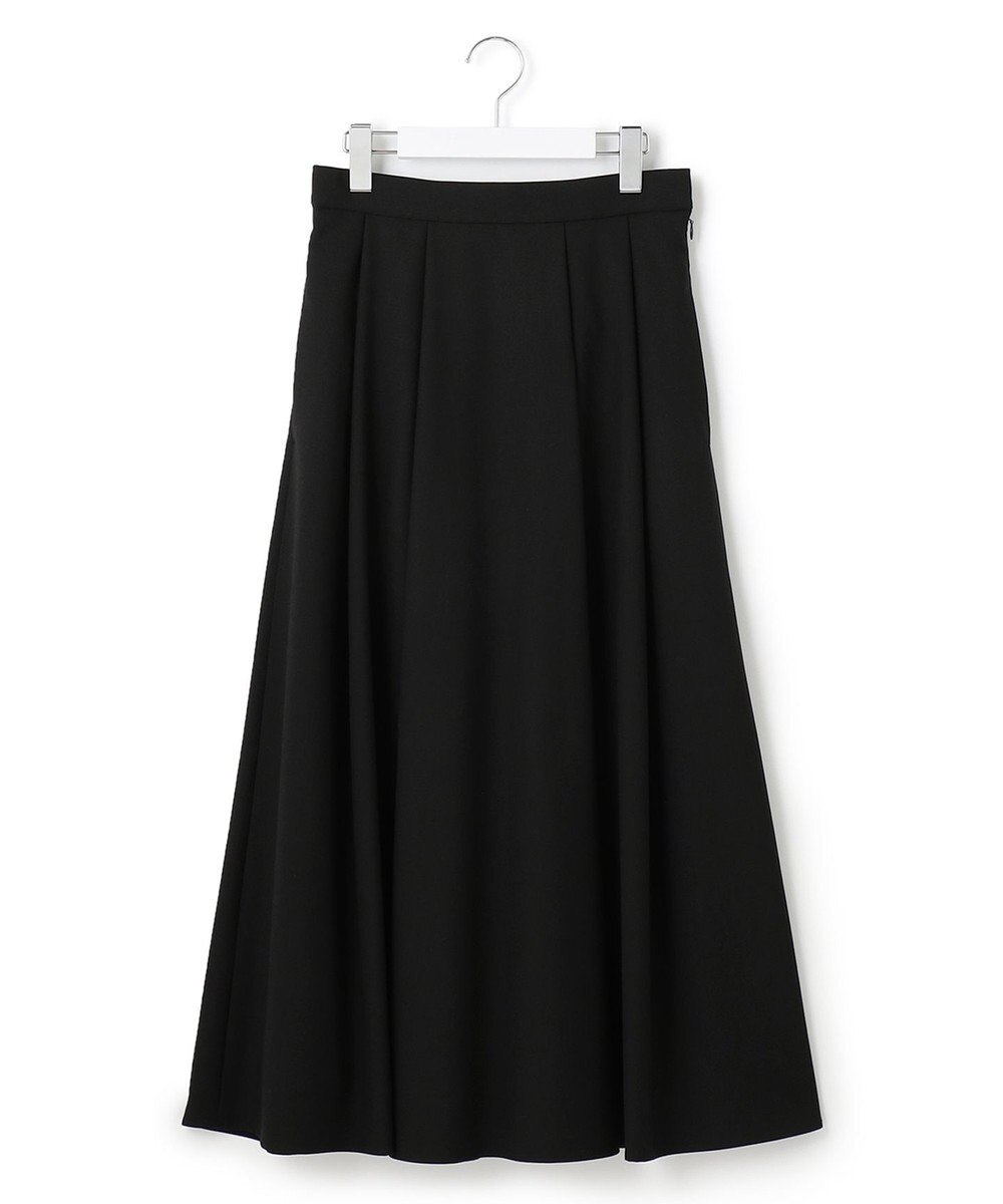 23区 【洗える】ウールブレンドストレッチ フレアスカート 