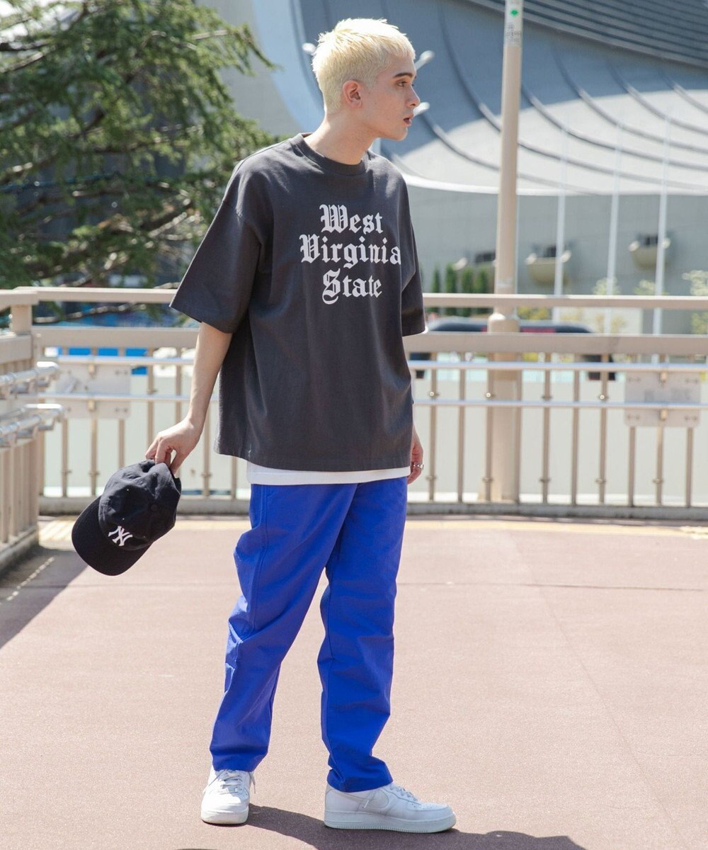 WEGO ナイロンイージーパンツ 