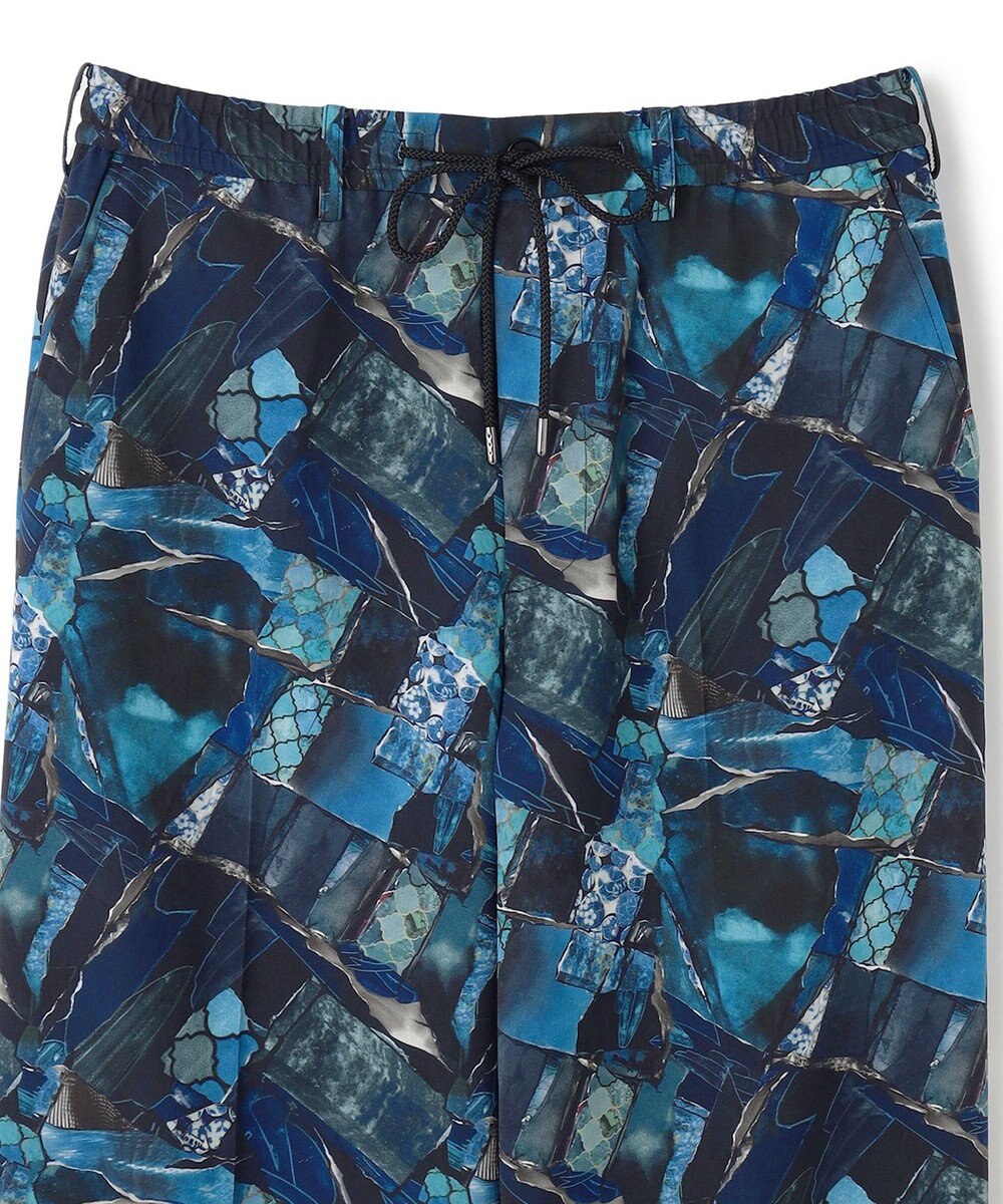 JOSEPH HOMME テクノボイルストレッチ ドロスト付きワイドストレートパンツ / HARRY CONVERTIBLE 