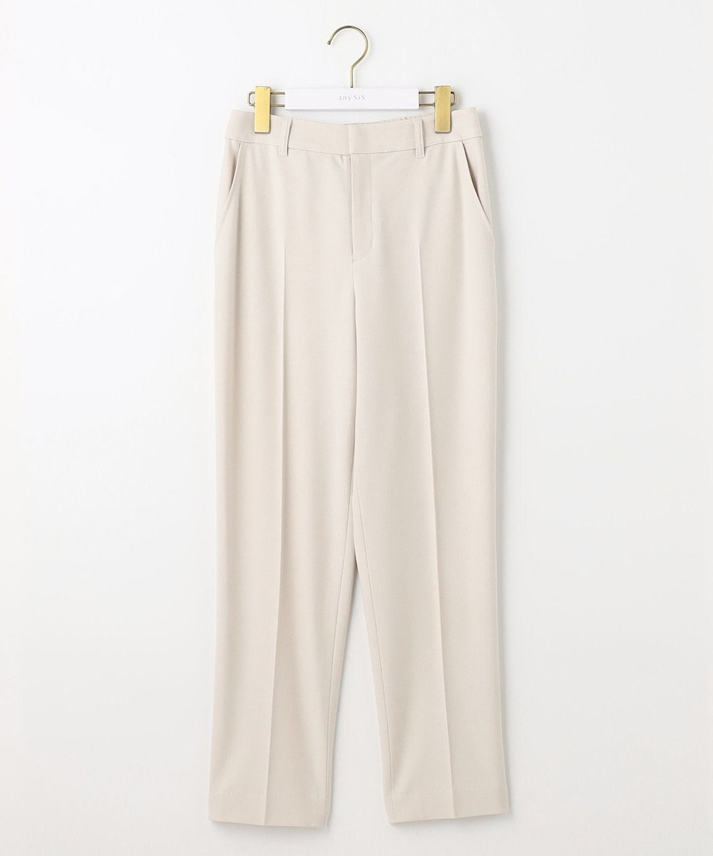 ANY SIS 【保温性あり/洗える】サーモ 2WAYストレッチ テーパード パンツ 
