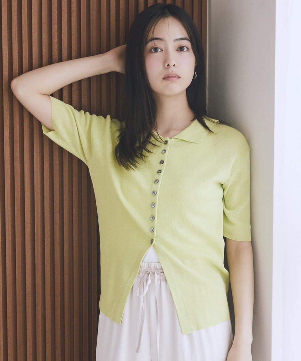 earth music&ecology 前後2WAYポロニット 