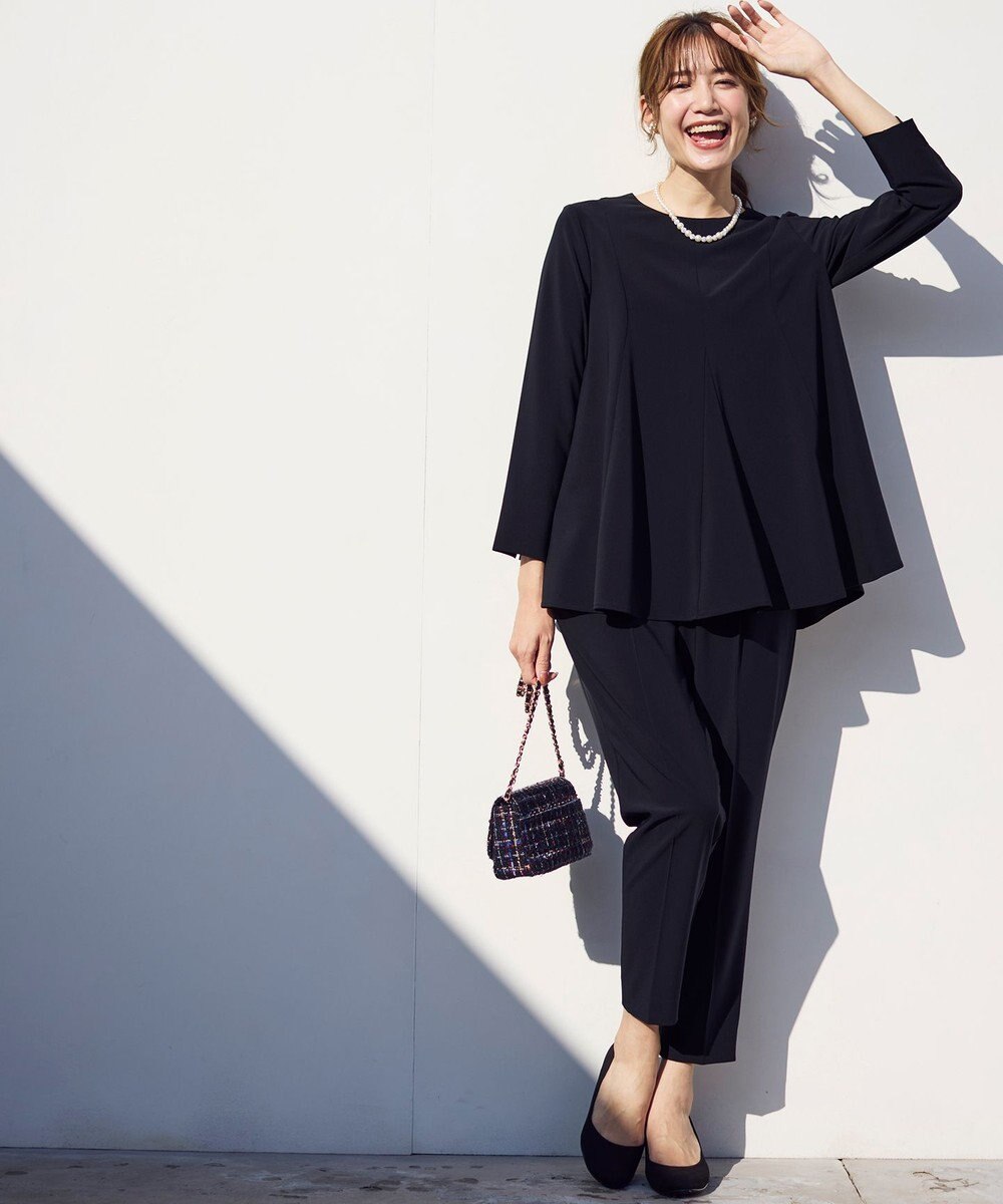 ANY SIS S 【洗える】セレモニーダブルクロス ブラウス 