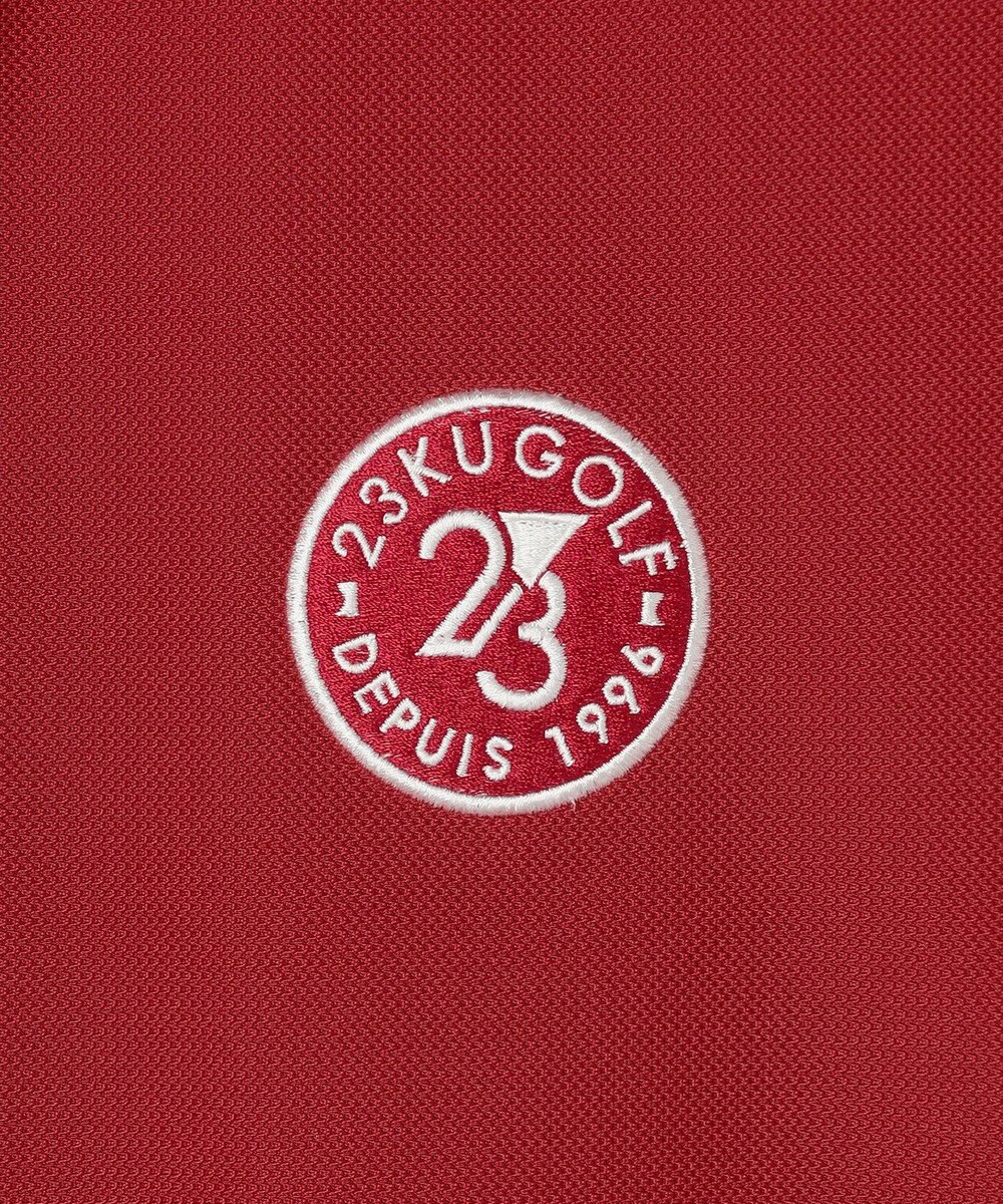 23区GOLF 【WOMEN】AIR TOOL七分袖ポロシャツ 