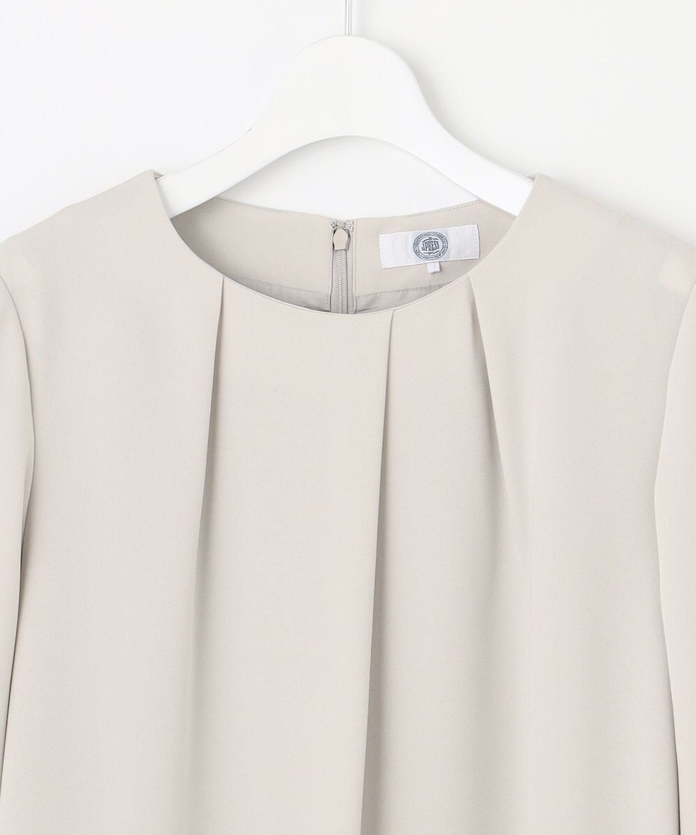 J.PRESS LADIES S 【WEB限定カラーあり・洗える】セラテリーダブルクロス ワンピース 