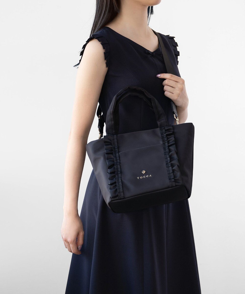 TOCCA FRILL NYLONTOTE トートバッグ 