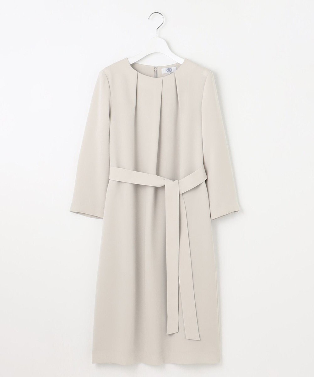 J.PRESS LADIES S 【WEB限定カラーあり・洗える】セラテリーダブルクロス ワンピース 