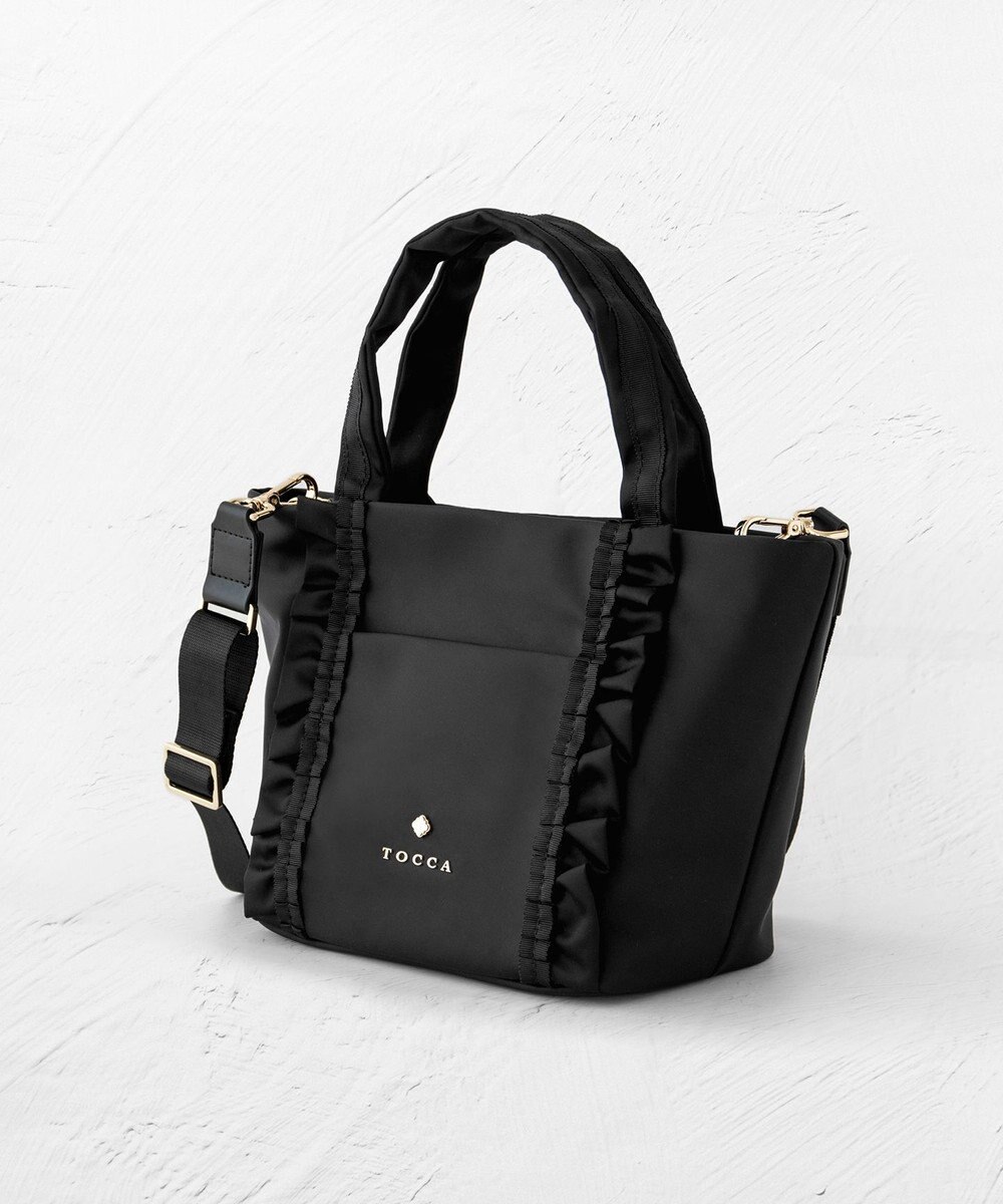 TOCCA FRILL NYLONTOTE トートバッグ 