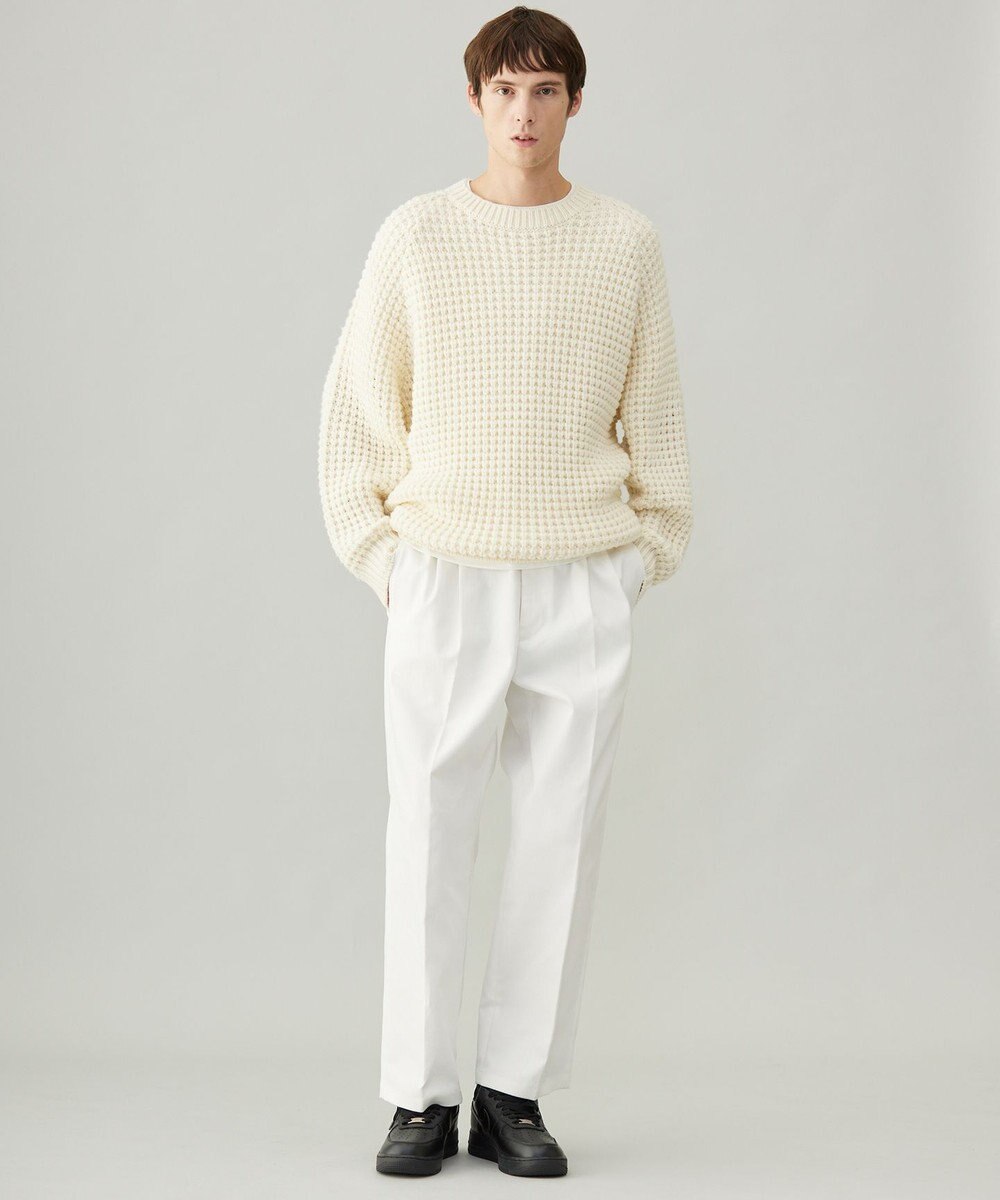 UNFILO MENS 【新色追加】FINE MOVE デニム タックパンツ [24年商品] 