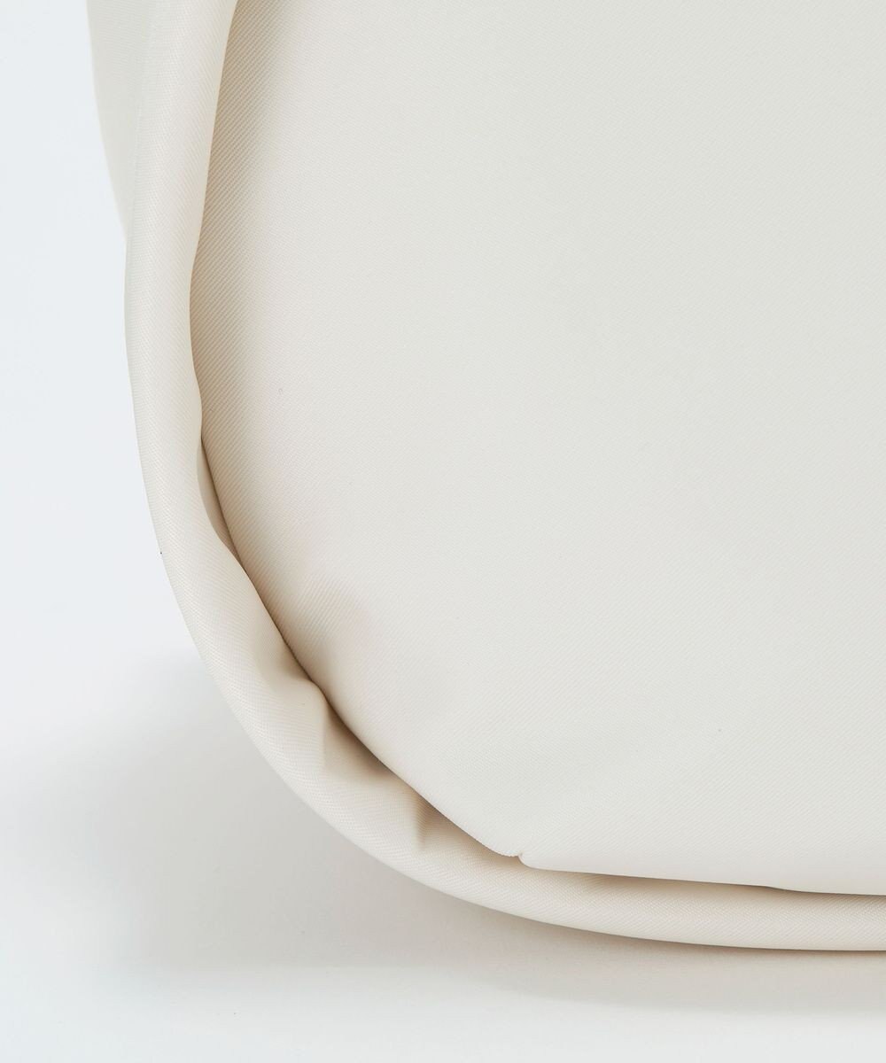 TOPKAPI 【Breath TOPKAPI】【撥水】ツヤ ナイロン ショルダー付き ラウンド トートバッグ 