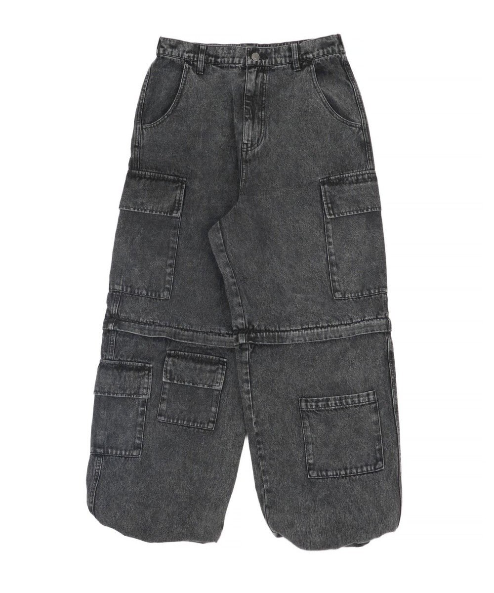 WEGO 2WAYマルチデニムカーゴパンツ 