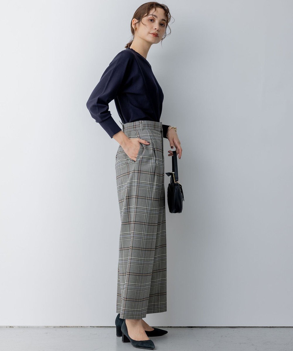 組曲 S 【WEB限定】Vネックドルマンスリーブ ニット 