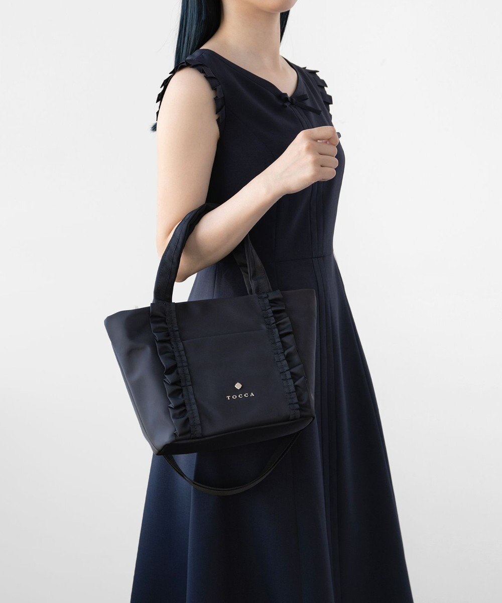 TOCCA FRILL NYLONTOTE トートバッグ 