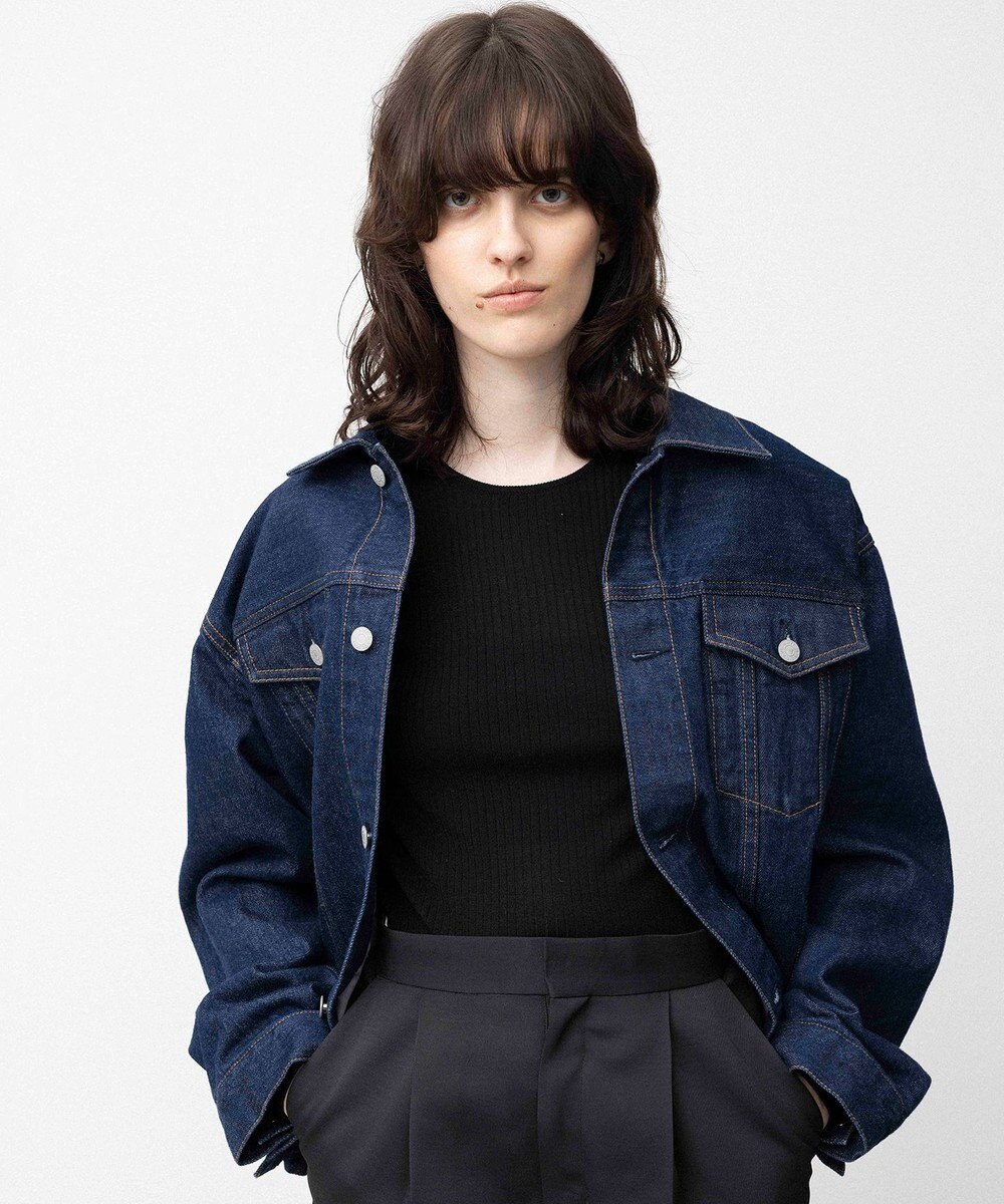 NAVE 【Nave　セットアップ可/洗える】14ozデニム ブルゾン 