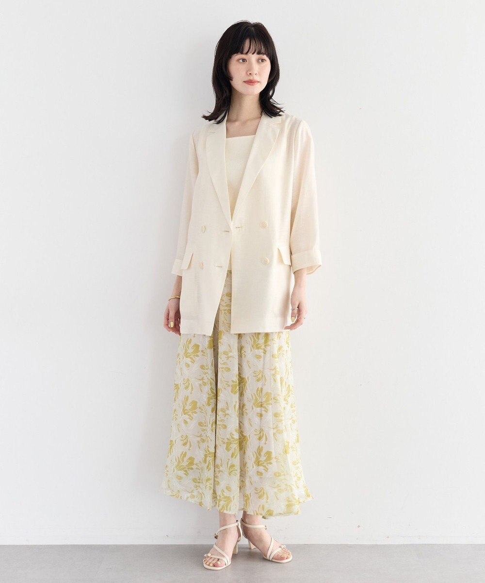 YECCA VECCA シアーテーラードジャケット 