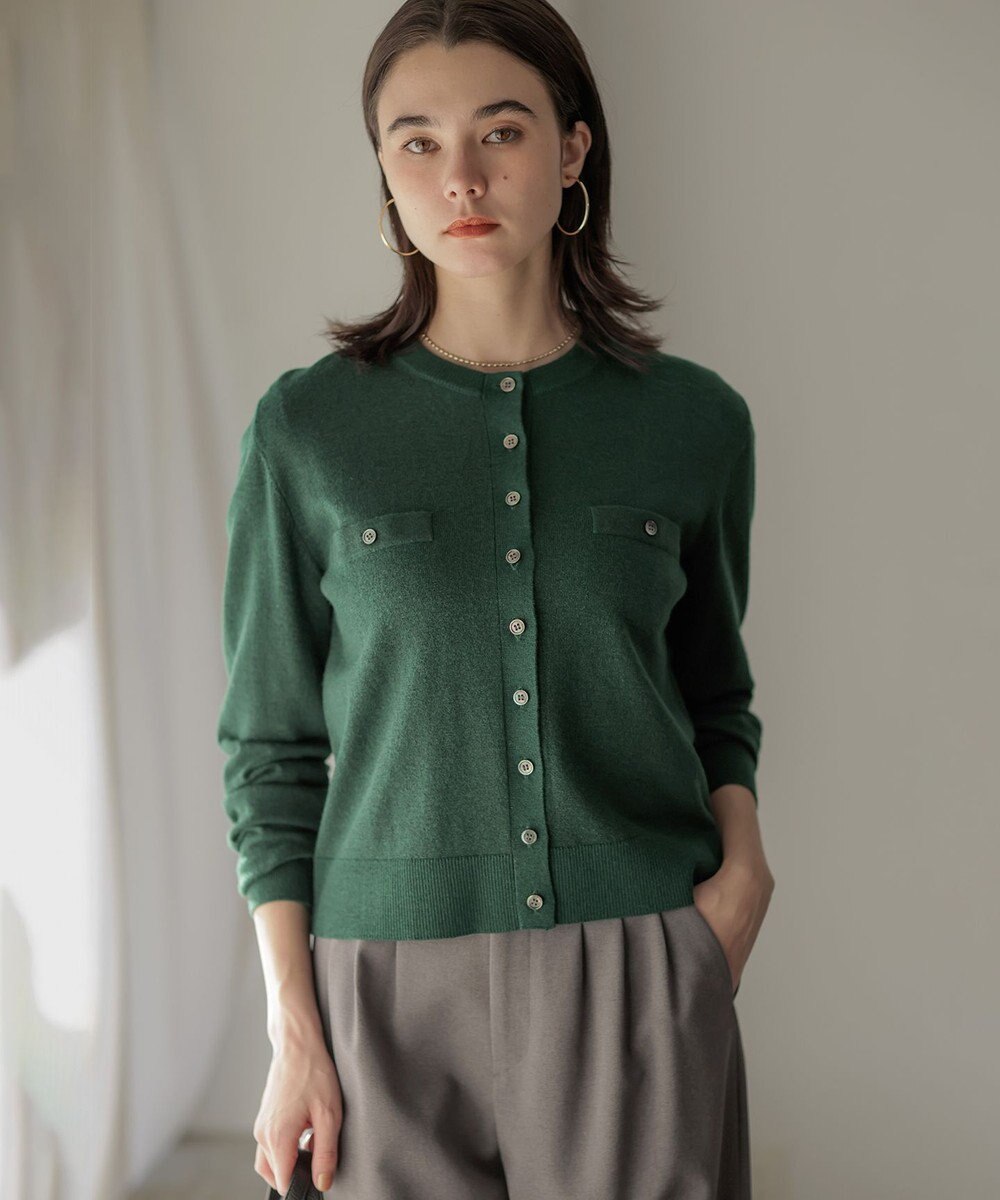 組曲 S 【ご好評につき追加販売 / 新色追加】ラメアンサンブル ニット 