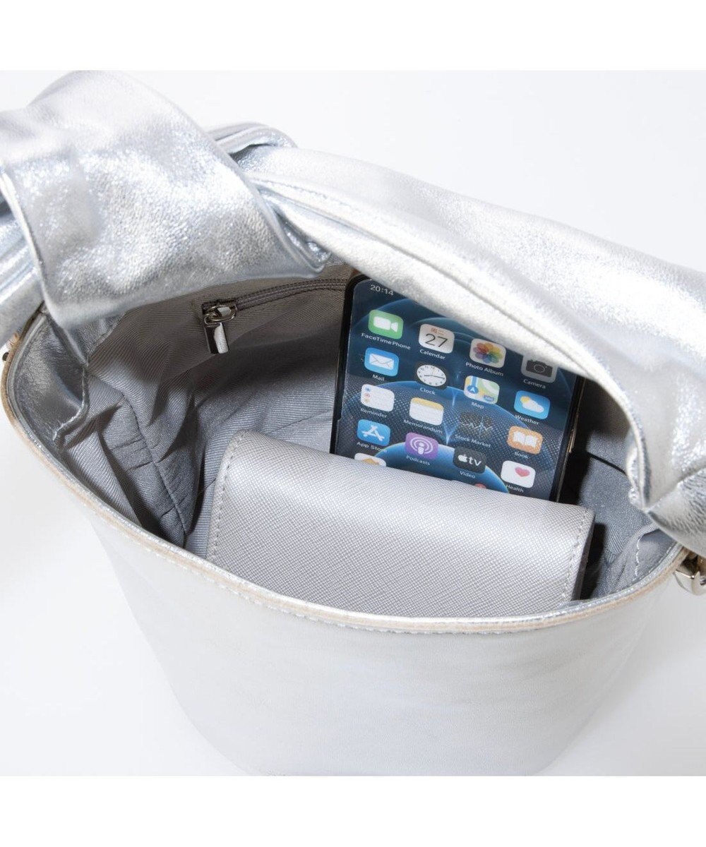 UNBILLION VERYコラボ ペルケ perche / リボンハンドル2WAYバケツショルダーバッグ 