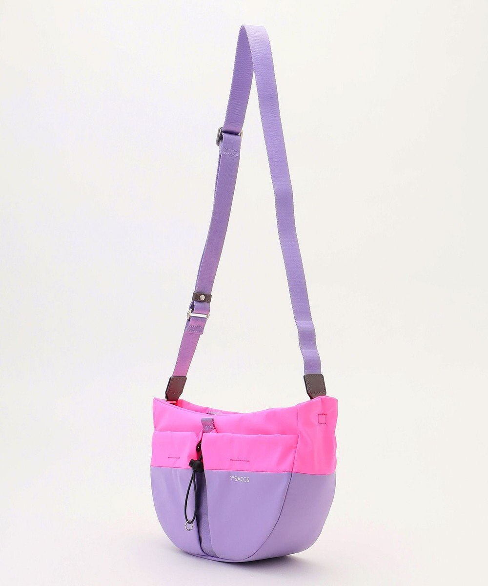 Y'SACCS Y’SACCS×SHIHO　COLONE(コロン）コンビカラーショルダーバッグ 