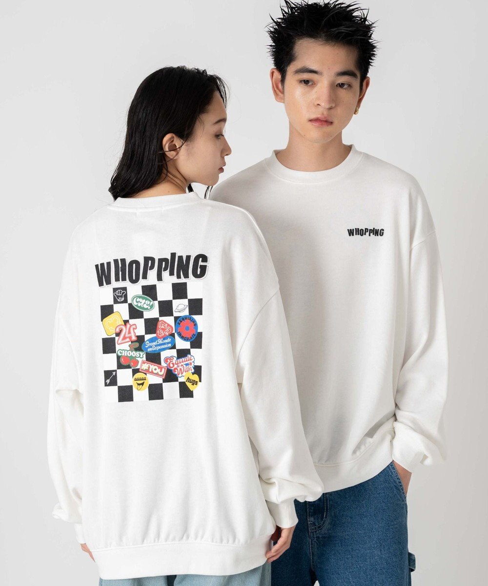 WEGO 【ユニセックス着用ITEM/SMLサイズ展開】アソートグラフィックプルオーバー 