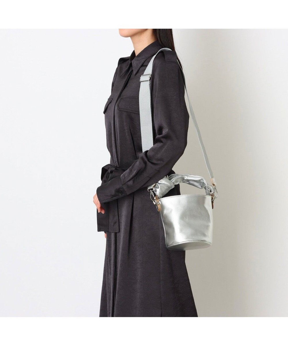 UNBILLION VERYコラボ ペルケ perche / リボンハンドル2WAYバケツショルダーバッグ 