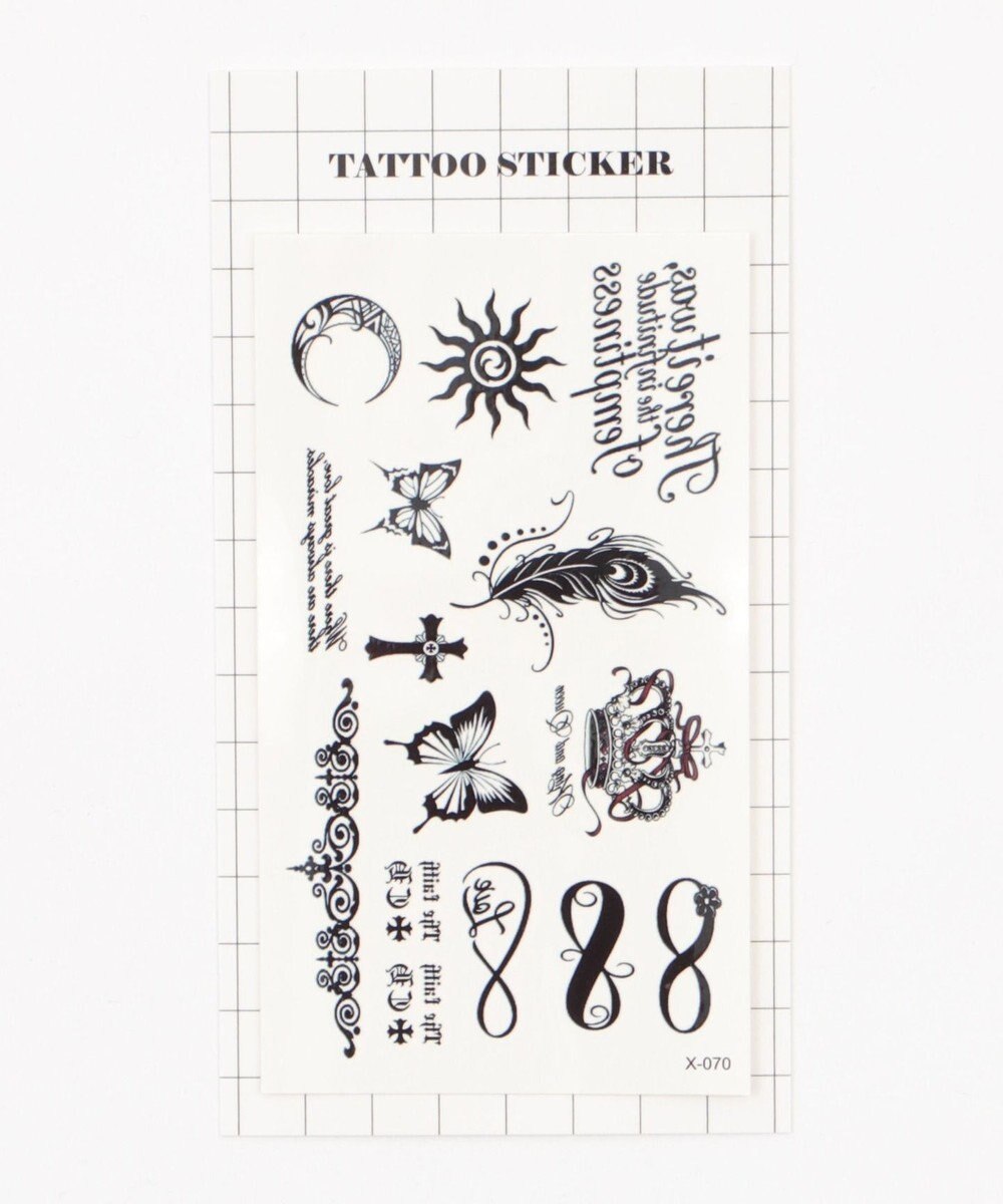 WEGO セットタトゥーシールE 